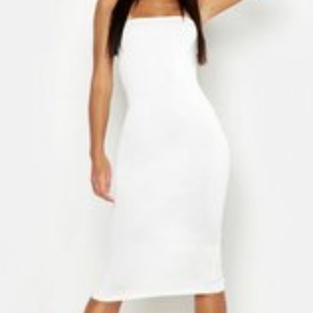 NWT Bandeau Midi Dress